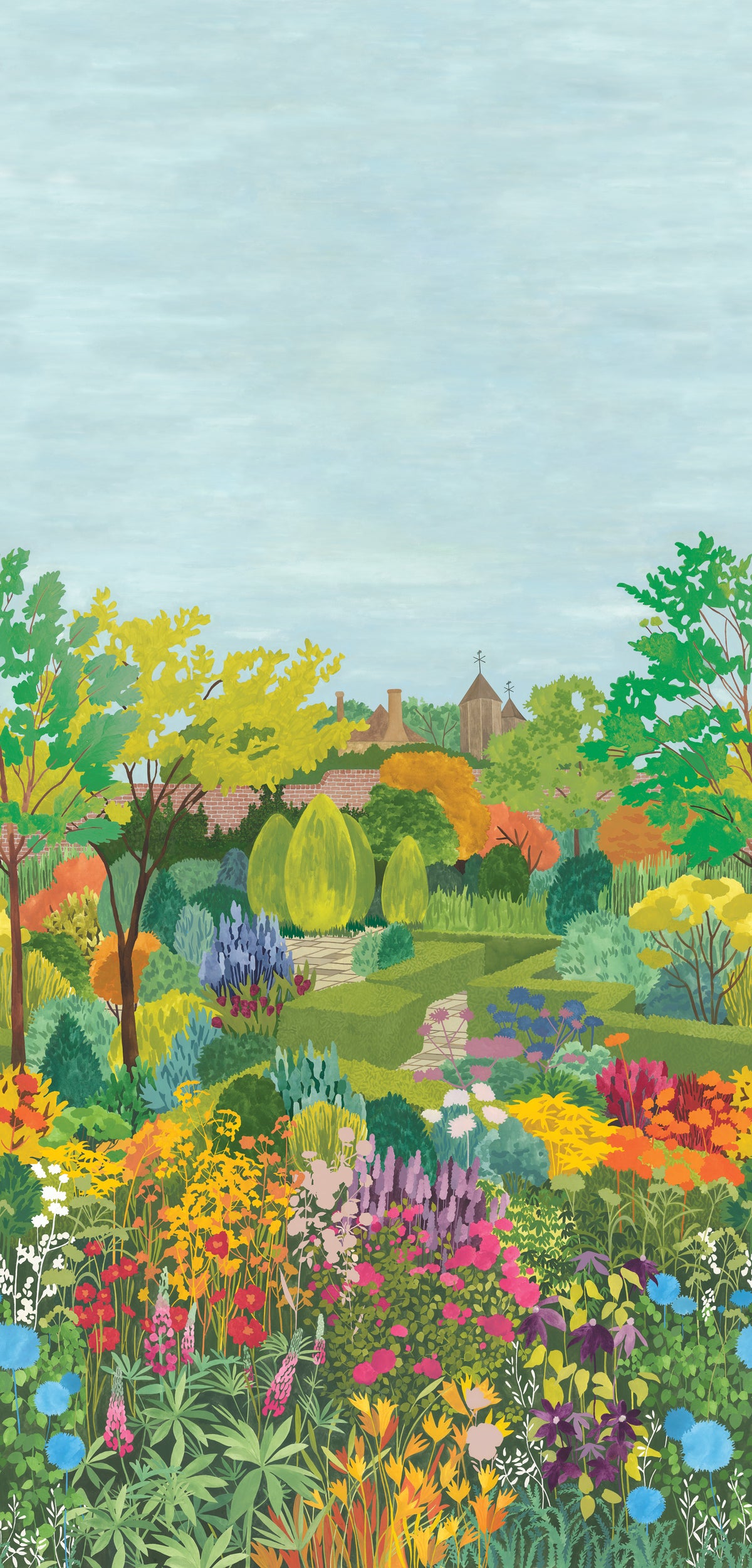 Castle Garden - Pale Lime