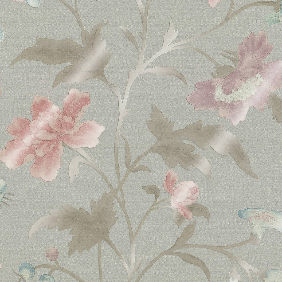 China Rose - French Grey Lustre