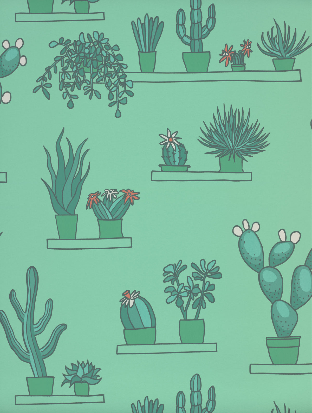 Mr Straw's Greenhouse - Green Verditer