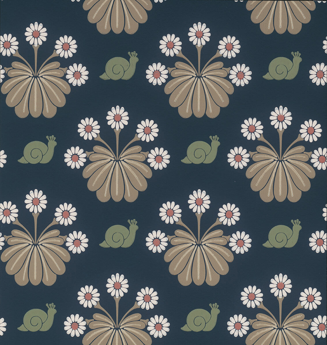 Burges Snail - Dark Blue