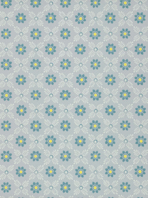 Ditsy Block - Bone China Blue