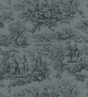Lovers' Toile - Hicks’ Blue