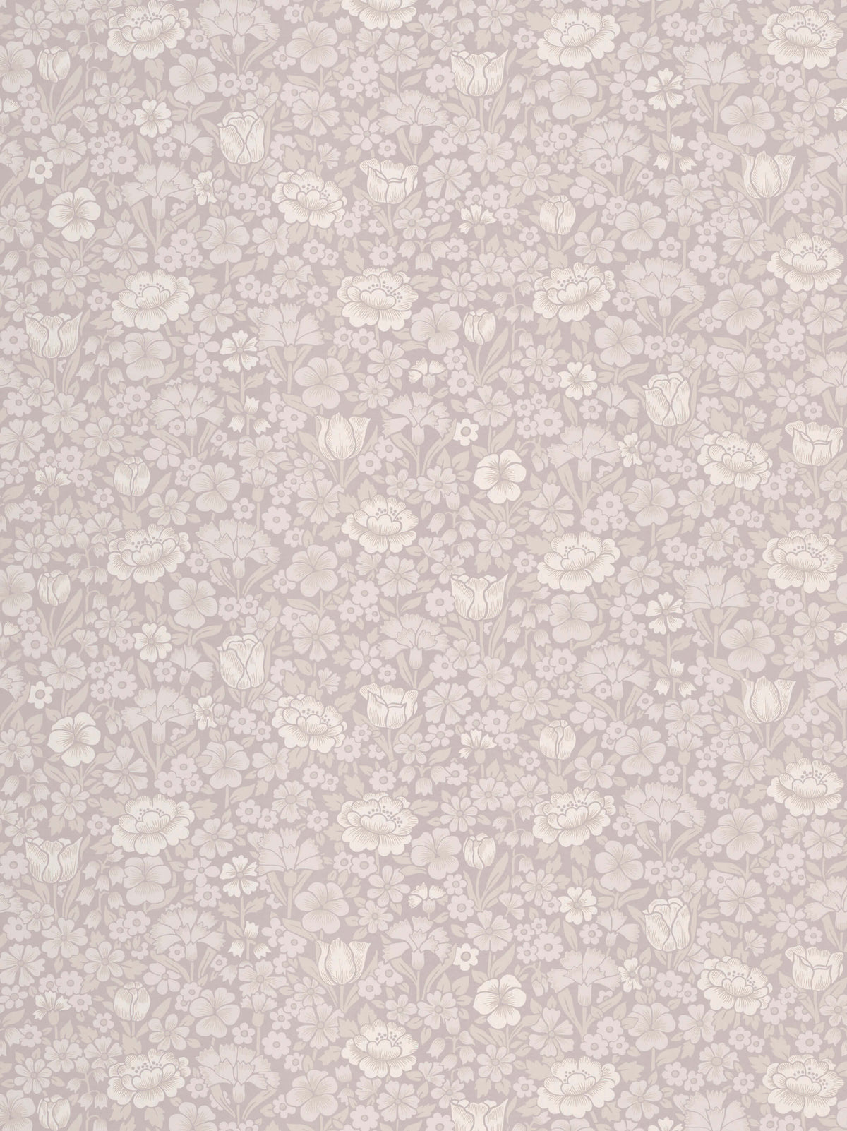 Spring Flowers - French Grey